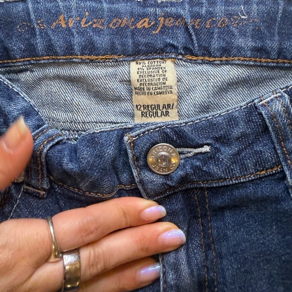 Arizona Jean Company Kids Blue Jeans - Picture 4 of 4